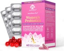 Nutricelebrity NutriFlora-Pro Probiotics for Women - Vaginal, Urinary Health, Immune System Digestive System Support, Cranberry Pills Supplement, 10 억 CFU 6 Strains (30 Cap) - 2 팩