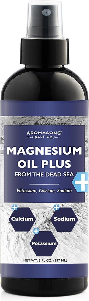 Aromasong 여분 힘 Ultra-Pure 마그네슘 살포 (23mg 마그네슘 각 살포에 있는 각 살포) 8 Oz, Soothing 두통 및 다리 불편을 위해 이용되기 위하여 알립니다
