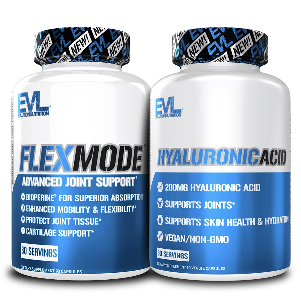 진보된 합동 지원 보충교재 뭉치 - 합동 비타민 Glucosamine Chondroitin MSM 및 BioPerine를 가진 Hyaluronic 산과 FlexMode를 가진 완전한 합동 지원 더미 강화한 흡수