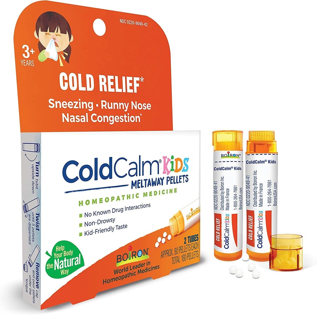 Boiron Coldcalm 키즈 펠렛