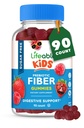 Lifeable Sugar Free Prebiotic Kids Fiber Gummies | 4g Fiber for Kids | 아이를 위한 훌륭한 타스팅 채식 섬유 보조제 | 소화 건강 | 어린이용 섬유 구미 | 90 Probiotics Gummies