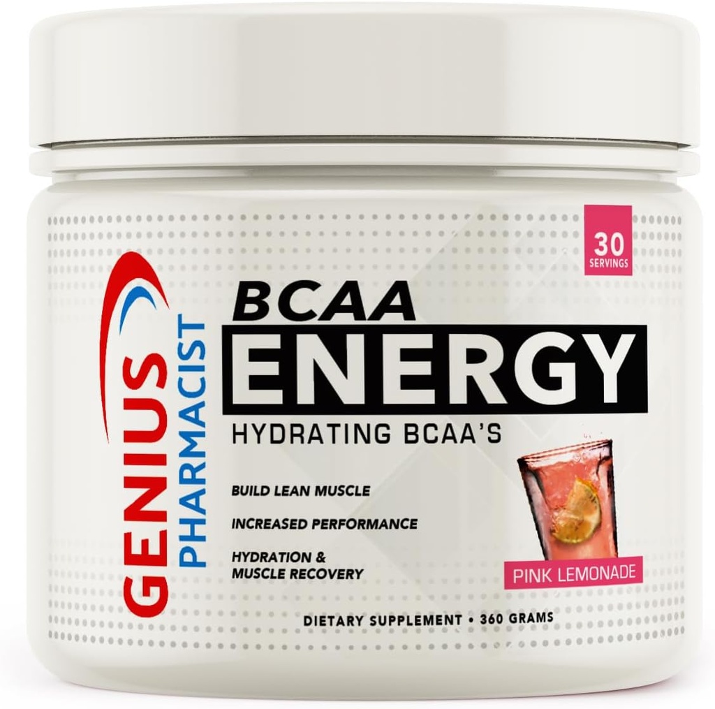 BCAA 에너지 공급 BCAA의 분홍색 레몬 - 30의 서빙