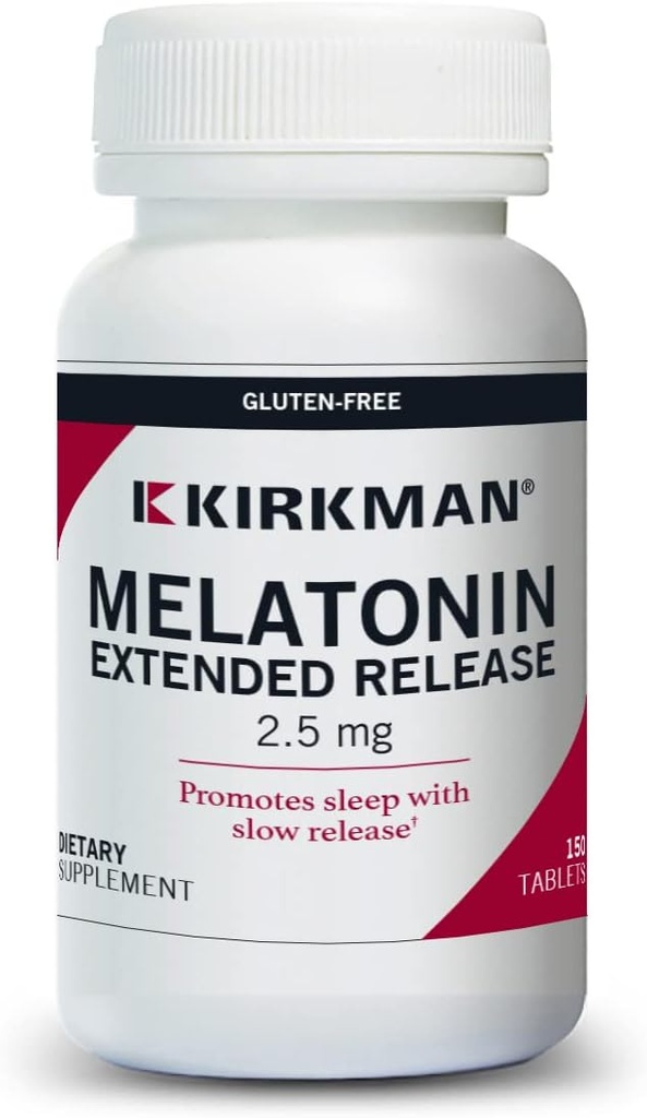 Kirkman - Slo-Release Melatonin -2.5 mg - 150 정제