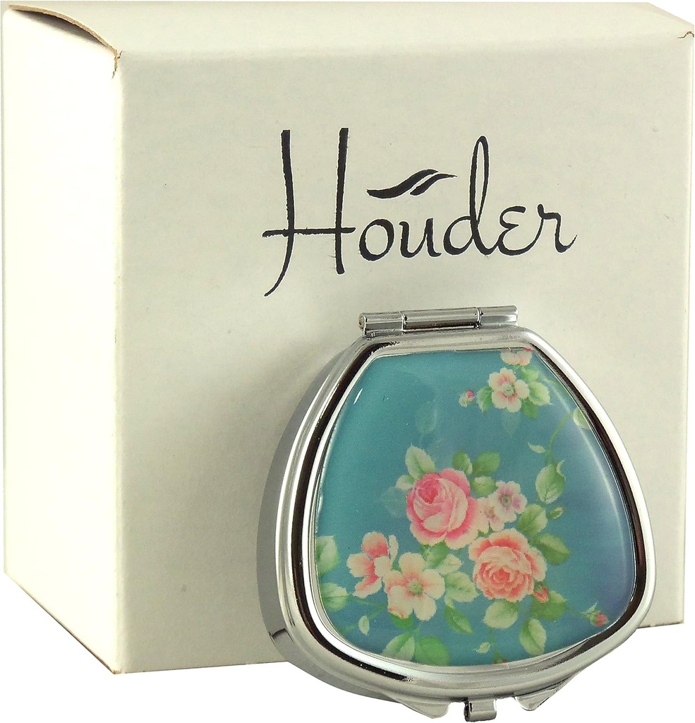 Houder의 디자이너 알약 상자 - 선물 상자가있는 장식 알약 케이스 - 스타일 (Roses)에서 메달을 운반하십시오.