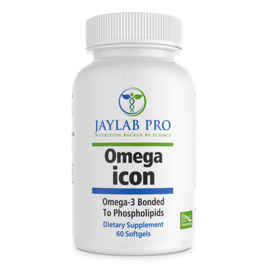 오메가 Icon Antarctic Superba Boost Krill Oil Supplement– Phospholipid Bound Omega-3 보충제, Astaxanthin, 지원 심장 건강, 1000mg-100% 바다에서 선반