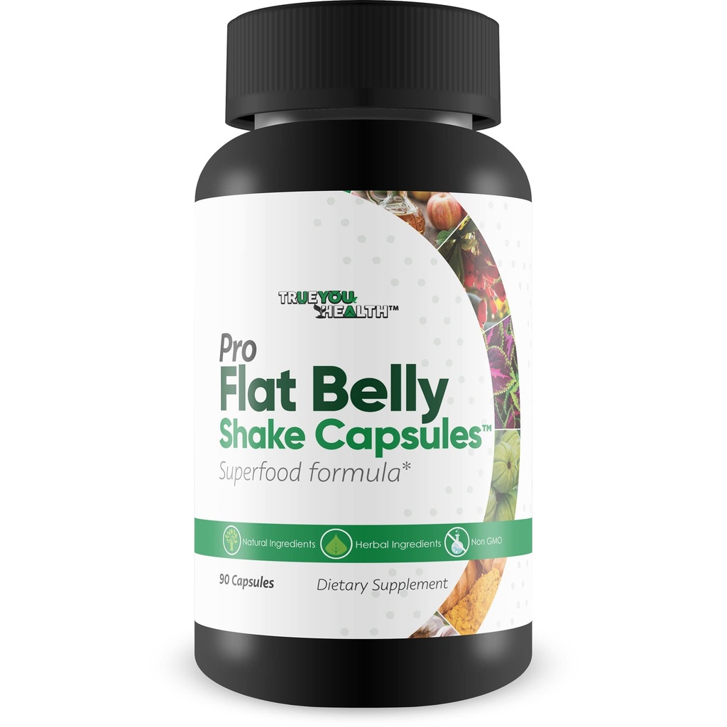 Pro Flat Belly Shake Capsules - Gut Cleanse to Help Reduce Bloating - Body Cleanse & Digestive Cleanse - Cleansing을 가진 전반적인 건강을 지원하십시오 - Cleanse 보충교재를 가진 명확한 낭비 & Toxins를 돕십시오