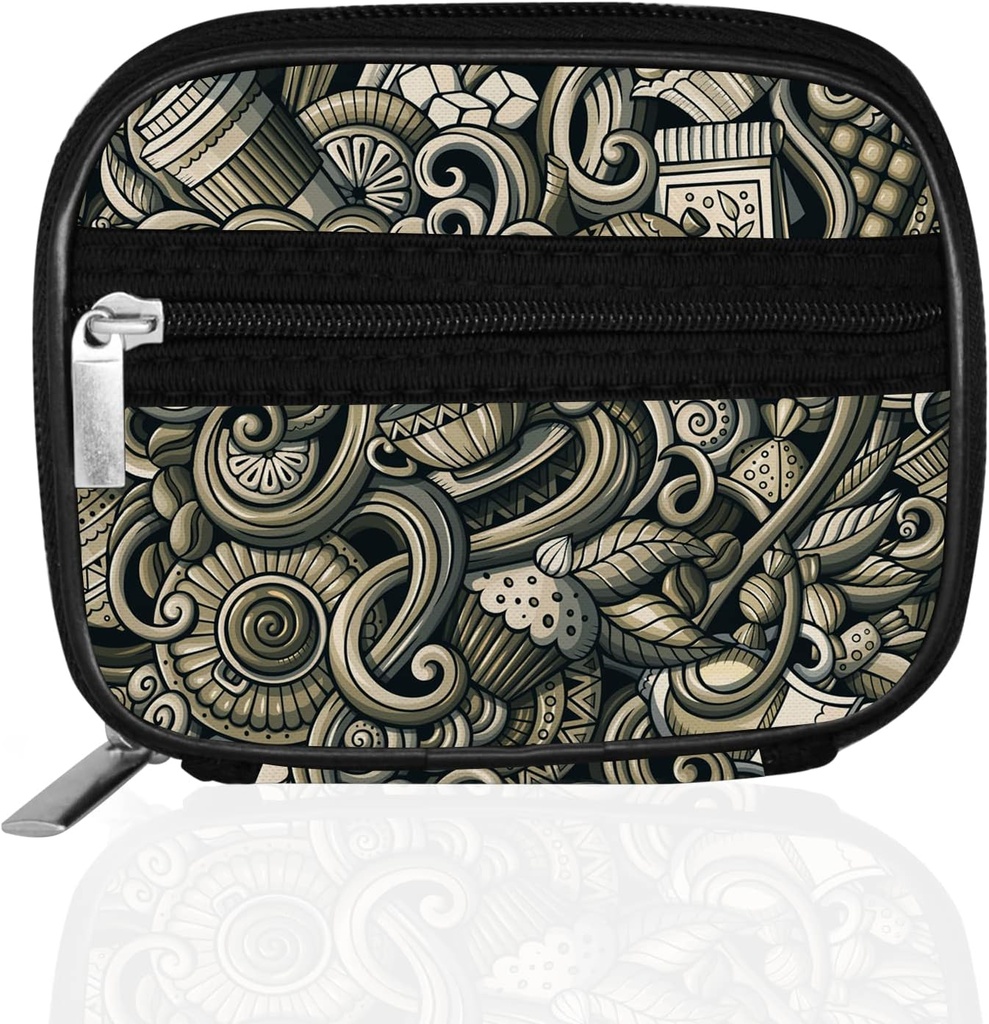 Serfeymi Weekly Travel Pill 주최자 Pill Case for Purse with Removable 7 Day Pill Box, 의학, 비타민, 보충 - 브라운 03