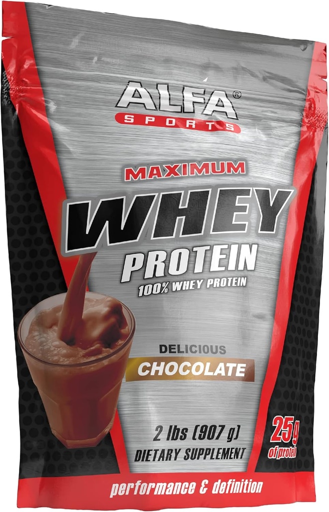 Maximun Whey 초콜릿 맛 2 Lbs 50 G 단백질