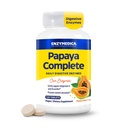 Enzymedica Papaya Enzymes Chewable, 유기 Papaya 주스와 Chlorophyll, 높은 Potency Bromelain & Papain, Vegan, Mint 풍미, 120 정제와 여성과 남성을 위한 소화 효소