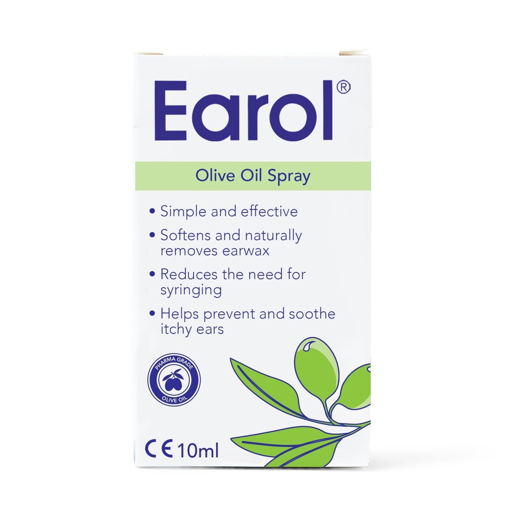 Earol 올리브 기름 자연적인 귀 왁스 Softener 자연적인 제거 효과적인 살포