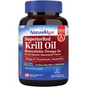 Krill 기름 1000 mg Softgels, Krill 기름 Omega-3s, EPA, DHA, Astaxanthin & Phospholipids, 60 조사 (1의 팩 1), 비 GMO, 아니 글루텐, 미국에서 만드는