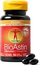 Nutrex Hawaii Vegan BioAstin Hawaiian Astaxanthin - 12mg, 50 Softgels - 농장 직접 프리미엄 산화 방지제 보충 아이, 피부, 관절 및 면역 체계 건강 지원 - Vegan, 비 GMO & 글루텐 자유로운