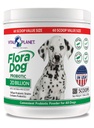 Vital Planet - Flora Dog Probiotic 파우더 보충 20 억 문화와 10 개의 Strains, 높은 Potency Immune 및 소화 지원 Probiotics, 7.84 온스, 222 그램, 60 서빙