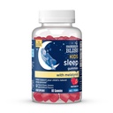 Mommy's Bliss Kids Sleep Melatonin Gummies, 인공 색소, 맛 또는 젤라틴, 딸기 풍미 아이들의 Melatonin Gummies, 나이 3+, 60 조사