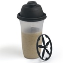 SIGNORA WARE 셰이커 병 | 17-Ounce 플라스틱 Protein Shake Bottle for Meal Replacement Shakes & Smoothies, 음료, 혼합 샐러드 드레싱 및 소스, Margarita, & More