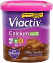 Viactiv Bone 건강 우유 초콜렛을 위한 최대 공식 칼슘 +Vitamin D3 보충교재, 100 연약한 Chews - 6 팩