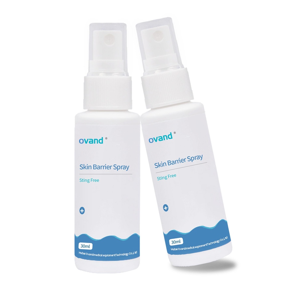 60ml Ostomy 피부 장벽 살포, No-Alcohol No-Sting Ostomy 배려 피부 장벽 살포 Colostomy 공급 부속품