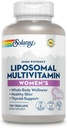여자를 위한 SOLARAY Liposomal Multivitamin, 강화된 흡수, 높은 힘 w/Iron, 비타민 D, 비타민 C, B12, Biotin, CoQ10, 면역성이 있는 지원, 뼈 건강, Vegan, 60의 서빙, 120 VegCaps