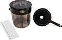 Monster Fit Supplement Medication Pill 분배기 와 채우는 Funnel 과 Labels, Extra Large Pill Container Handles 거의 모든 보충교재 (펀널을 가진 감시자)