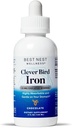 최고의 Nest Wellness Liquid Iron - 뇌 건강 지원 Albion Taste-Free Iron - Aids Energy & Red Blood Cell Production - Bioavailable Iron Formula - 초콜릿, 4 fl oz (120 서빙)