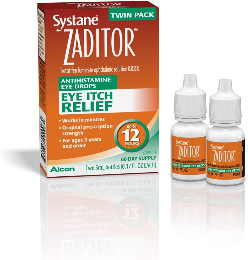 Systane Antihistamine 눈 강하, 쌍둥이 팩, 5-mL 각각, 0.17 Ounce (2의 포장)