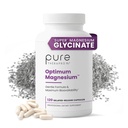 Pure TheraPro Rx 최적 마그네슘 Lysinate Glycinate & Di-Magnesium Malate, 미국에서 만든 | 2 개월 공급 | 최대 흡수를 위해 킬레이트, Bone Health & Energy, Non-GMO 지원