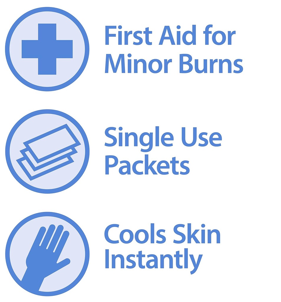 Aloe 0.9g Packets, (144의 상자)를 가진 지구 첫번째 원조 화상 젤 광부 화상, 커트 및 스크랩의 임시 기복을 위한 진보된 첫번째 원조 젤