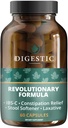소화 - IBS 주권과 강한 변비 100 % 천연 - 60 캡슐 - 대령 Cleanse, Detox Cleanse, Gas 및 Bloating Stomach Relief for Adults