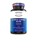 Thomas의 모든 자연적인 Remedies 알파 Lipoic 산 600mg의 B 비타민, 채식주의자, 충전물을 가진 120의 캡슐