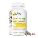 Jiva Botanicals Shatavari 캡슐 여성 - 1,200mg 유기 Shatavari 파우더 Hormonal Balance, Women 's Reproductive Health & Menopause Support - Non-GMO, Vegan, 글루텐 프리 - 60 캡슐