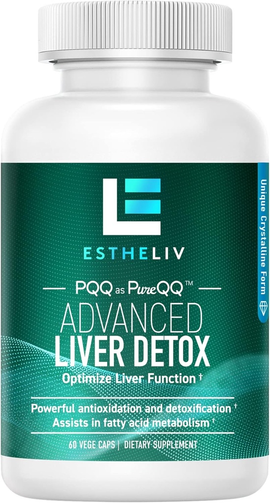 ESTHELIV® Advanced Liver Detox - 60 Vege 모자