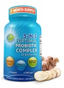 Digestive Enzymes 및 Prebiotic for Women and Men - 3-in-1 Vegan Probiotic Prebiotic Multi Enzyme Complex for Gut Health - 최대 흡수 Delayed-Release 캡슐