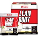 Lean 몸 MRP All-In-One 바닐라 식사 보충 Shake, 40g 단백질, Whey 혼합, 8g 건강한 지방 EFA의 & 섬유, 22 비타민 및 무기물, 인공 색소, 글루텐 없음, (20 패킷)