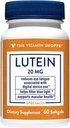 비타민 Shoppe Lutein 20 MG (60 Softgels)