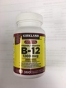 Kirkland 서명 비타민 B12, 1200mcg, 360 정제