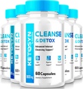 (5 팩) Ketosyn Cleanse & Detox 캡슐, 진보된 체중 감소를 위한 Ketosyn 알약, 최대 힘 Keto 혼합 지원 보충교재, Keto Syn 내부 정화 Pastillas 검토 (300의 캡슐)