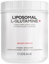 코질 Liposomal L 글루타민 분말 - 서빙 당 높은 순수성 L 글루타민 5,000 mg - 3 달 공급 - Liposomal 납품, 자유로운 모양 아미노산, 불연 글루타민 - 비 GMO 글루텐 자유로운 - 16.67 oz
