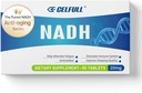 CELFULL NADH 보충교재 40mg Enchance NAD+ Immune 지원 노화 방지 세포 재생 에너지 & 만성 피로 보충교재를 위한 보충교재