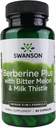 Swanson Berberine Plus with Bitter Melon & Milk Thistle - 3-in-1 공식 60 모자