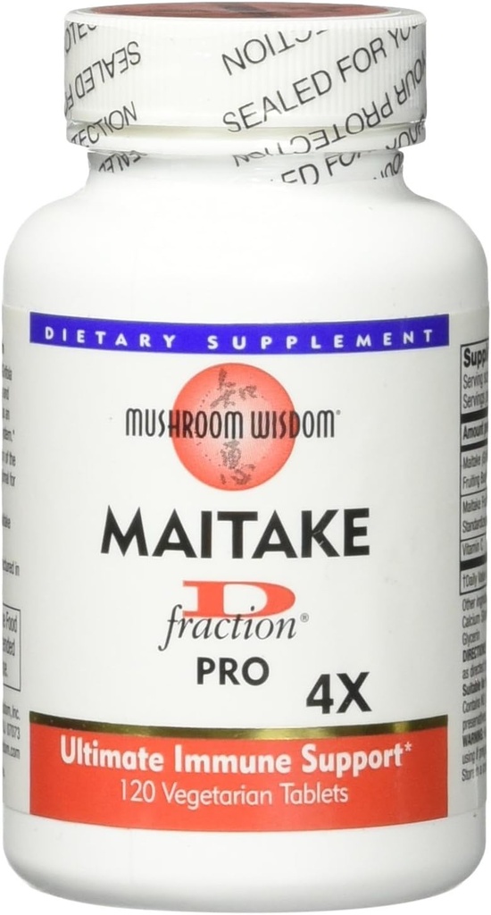 Maitake D-Fraction Pro, (120 카운트)