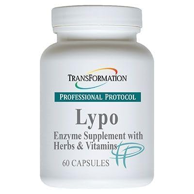 변형 효소 Lypo 효소 보충교재 허브와 비타민 Digestive 건강, 60의 모자
