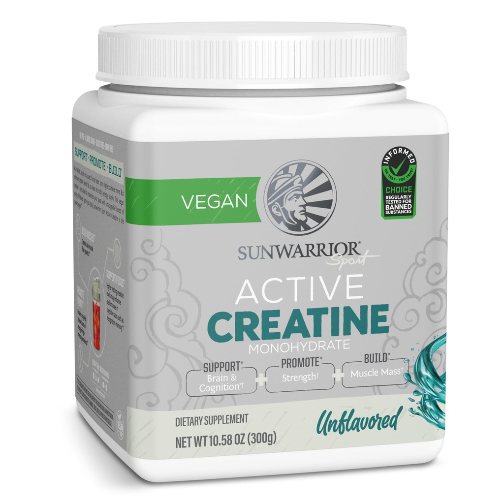 Sunwarrior의 활동적인 Creatine, 10.58 Ounce