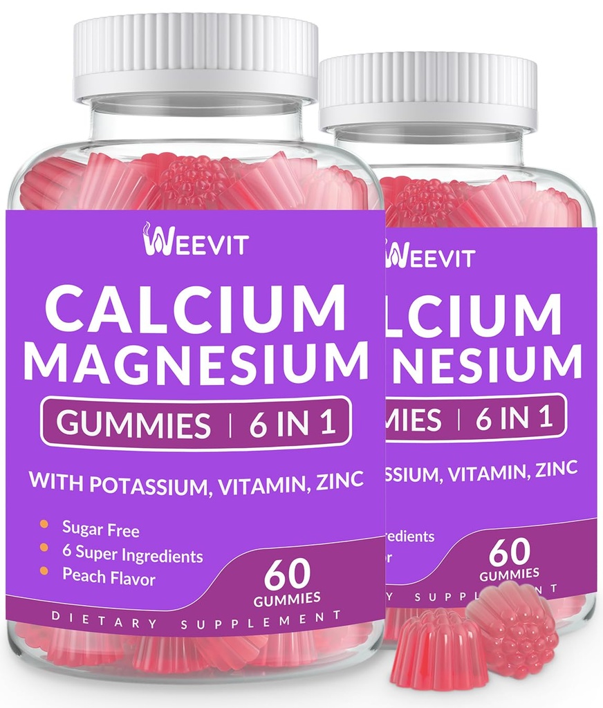 설탕 자유로운 칼슘 Gummies w/Vitamin D3 K2의 뼈를 위한 칼슘 마그네슘 아연 Gummies, 근육 & 면역, 조류 CA 마그네슘 2:1 비율 여성 & 남자를 위한 칼슘 보충교재