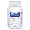 Pure Encapsulations B-Complex Plus - B 비타민 보충 신경 건강, 심혈관 건강, 에너지 레벨 및 신경 시스템 지원 * - 비타민 B12 및 더 - 120 캡슐