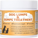 Dogs, Lumps 및 Bumps Dog Supplement를위한 Lipoma 치료 - Dogs Support Digestive & Immune System, 향상된 Mobility, 3.52 oz 용 버섯 분말