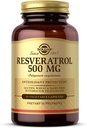 Solgar Resveratrol 500 mg, 30 야채 캡슐 - 산화 방지제 보호 - 글루텐 무료, 낙농장 무료 - 30 서빙