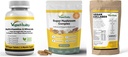 Vegan Vitality Booster 보충제 번들 - Vegan multivitamins, Collagen 및 Super Mushroom Complex. Vegans 및 Vegetarians에 대한 전반적인 건강에 대한 고강도 플랜트 기반 공식