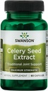 Swanson 우량한 허브 Celery씨 추출물 - 최대 힘 - 150 mg 60 캡슐