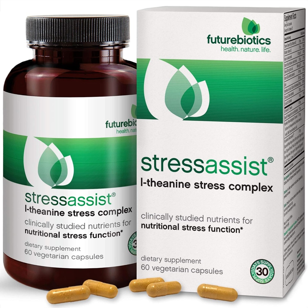 Futurebiotics StressAssist 60 채식 캡슐