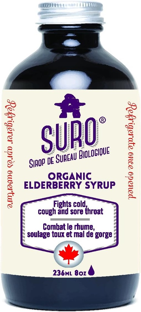 SURO 엘더베리 시럽, 236 ML